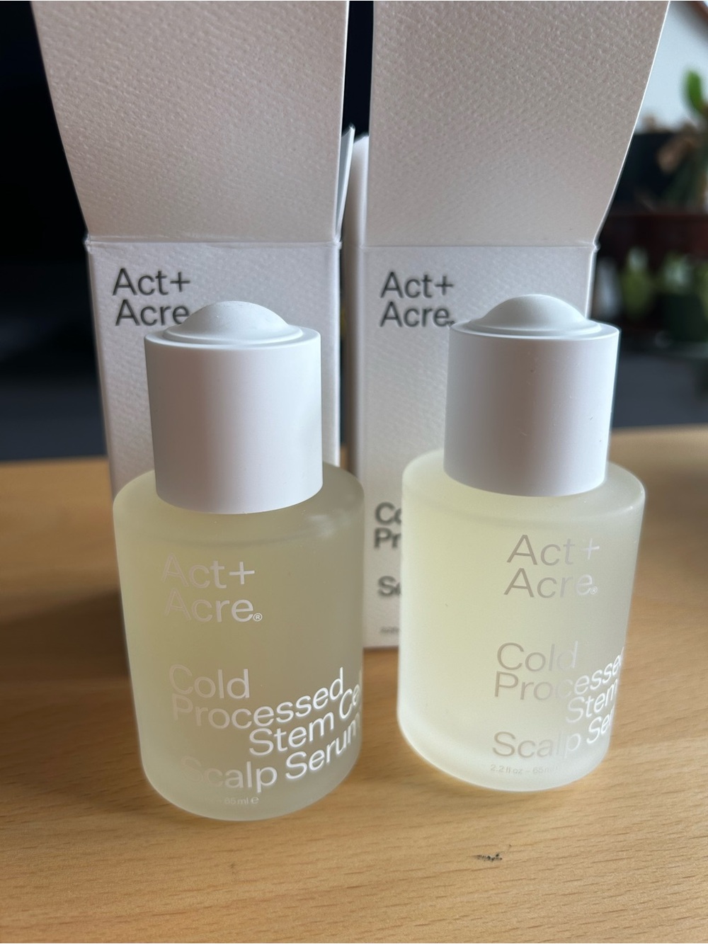 2x Act & Acre Cold Processed Stem Cell Scalp Serum - Picture 2 of 4